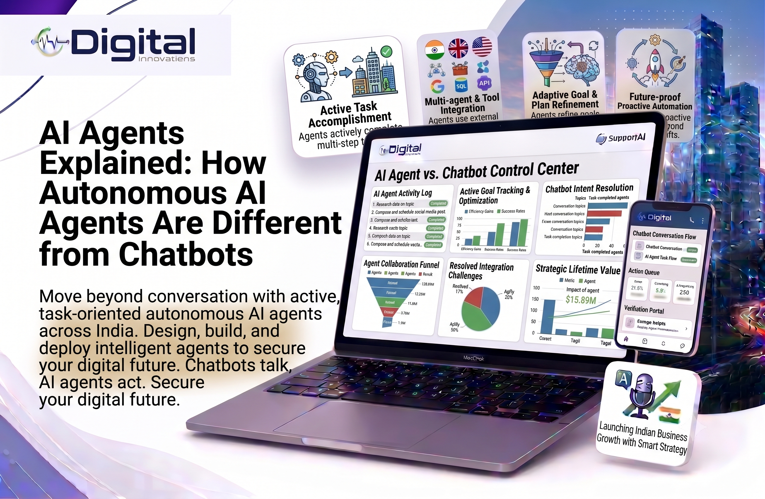 How Autonomous AI Agents Are Different from Chatbots